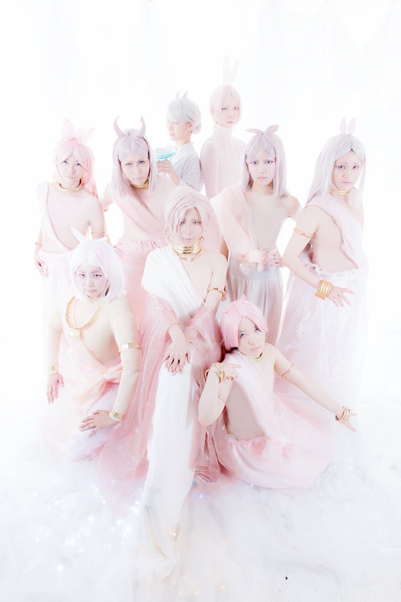 いずむ Sur Twitter 宝石の国 Welcome To The Moon 君たちで飾り付けた この星は美しいよ Photo Mabuhai Cos Photo Sheryl Noooome 王子を囲う月人併せ 宝石の国コスプレ部 T Co Ssdhoon242