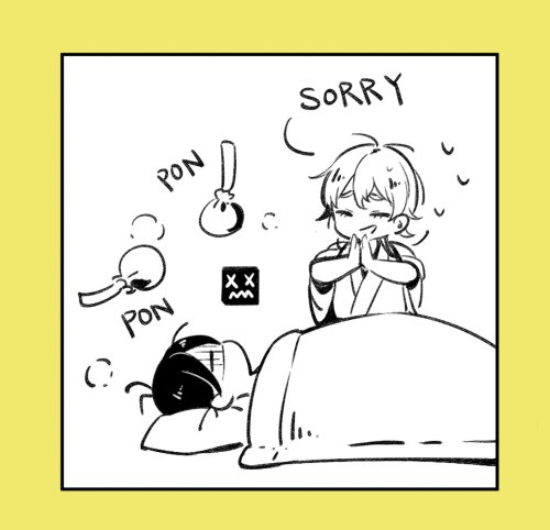 脫稿啦!!!!
在封底為所欲為畫了小插圖 HAPPY 