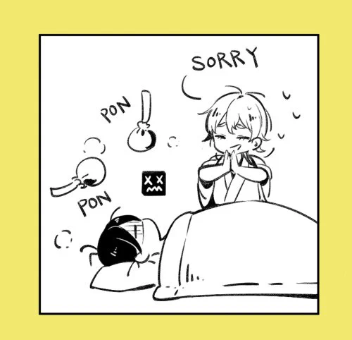 脫稿啦!!!!
在封底為所欲為畫了小插圖 HAPPY 