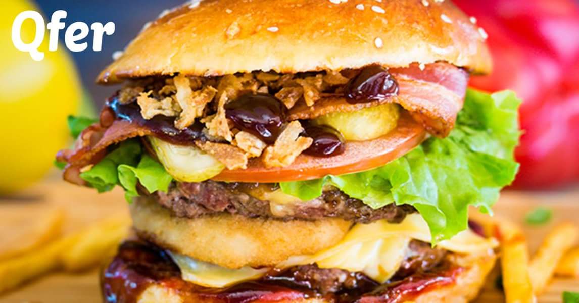QferApp's tweet image. ☀️ Kaut kas garšīgs no Pārdaugavas - PitBurger ir pievienojies Qfer aplikācijā. 🍔 Izmanto iespēju un izvēlies kādas no ēdienkartes pozīcijām un pasūti uz vietas restorānā vai līdzņemšanai, jau šovakar!💜 #qfer #Food #app #order