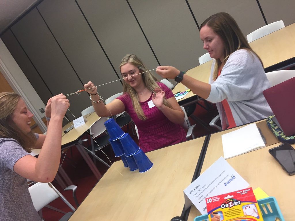 MrsMartinezK's tweet photo. Wonderful Morning with BTI at NCSU! @HunterPrincipal @MrsDukesclass @bplibrarian @NCStateCED #NCSUBTI https://t.co/X0fQkzaYRL