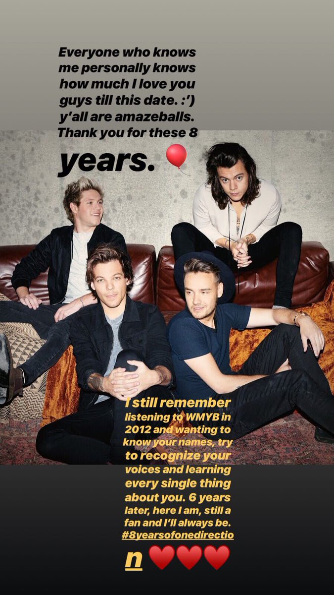 slothicorn__'s tweet image. Thank you ♥️ @onedirection @NiallOfficial @Harry_Styles @Louis_Tomlinson @LiamPayne #8YearsOf1DMemories #8YearsWithOneDirection #8YearsOfOneDirection