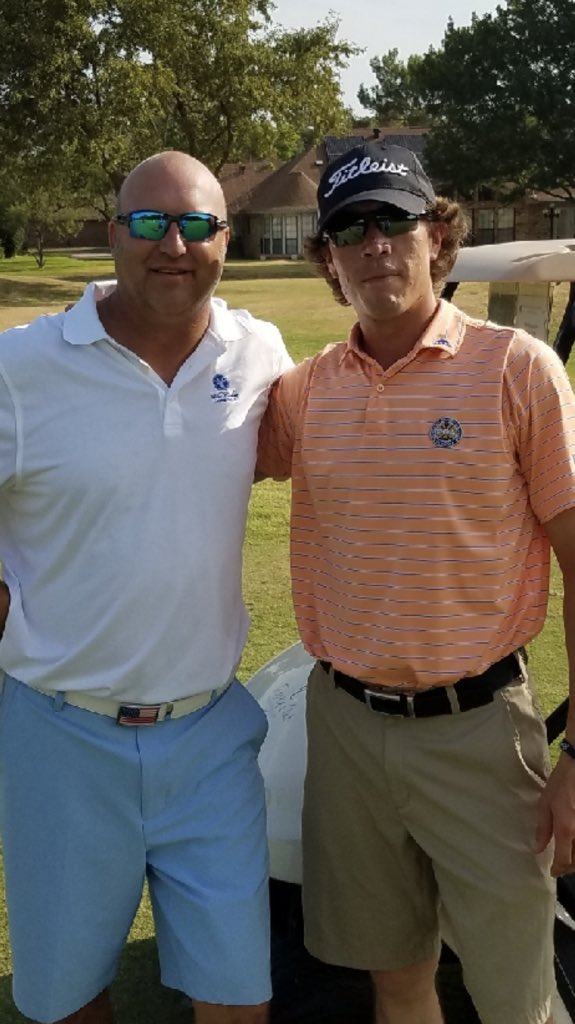 FriscoPGAPro's tweet photo. GAA-Dallas 5th Annual Alumni Tourney is underway! 80+ GAA grads are @TrophyClubCC playing today. Selfie contest included! #AlumDayGAA #TeamGAA @GolfAcademyAmer https://t.co/1AW0pTjwhx