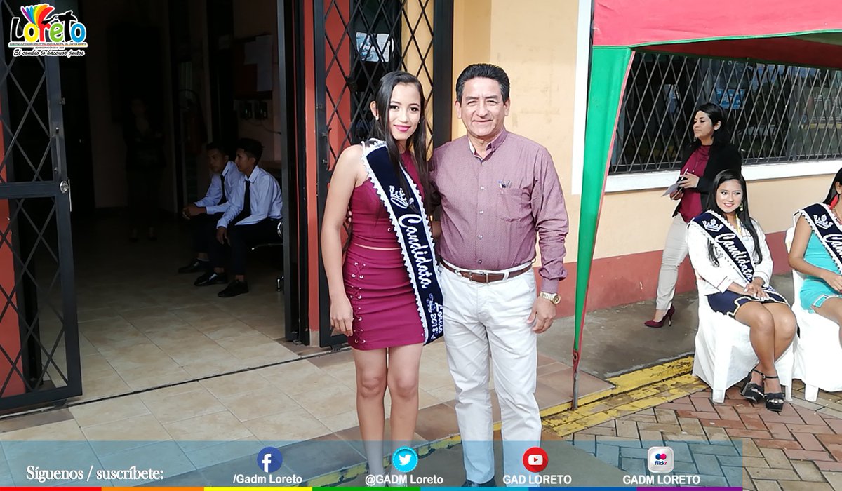 GADMLoreto's tweet photo. El Ing. Welinton Serrano Alcalde, La Sra. Narcisa Grefa Vicealcaldesa, Los Señores Concejales, funcionarios de la institución municipal y público en general fueron partícipes de la presentación oficial de las candidatas a Srta. Turismo y Ñusta Warmi de la #VIIIFeriaLoreto2018 https://t.co/6OZXfLTUyW