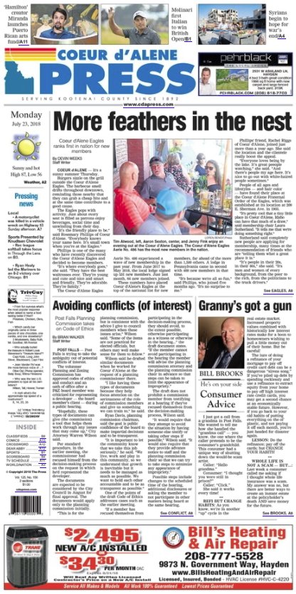 Coeur D Alene Press