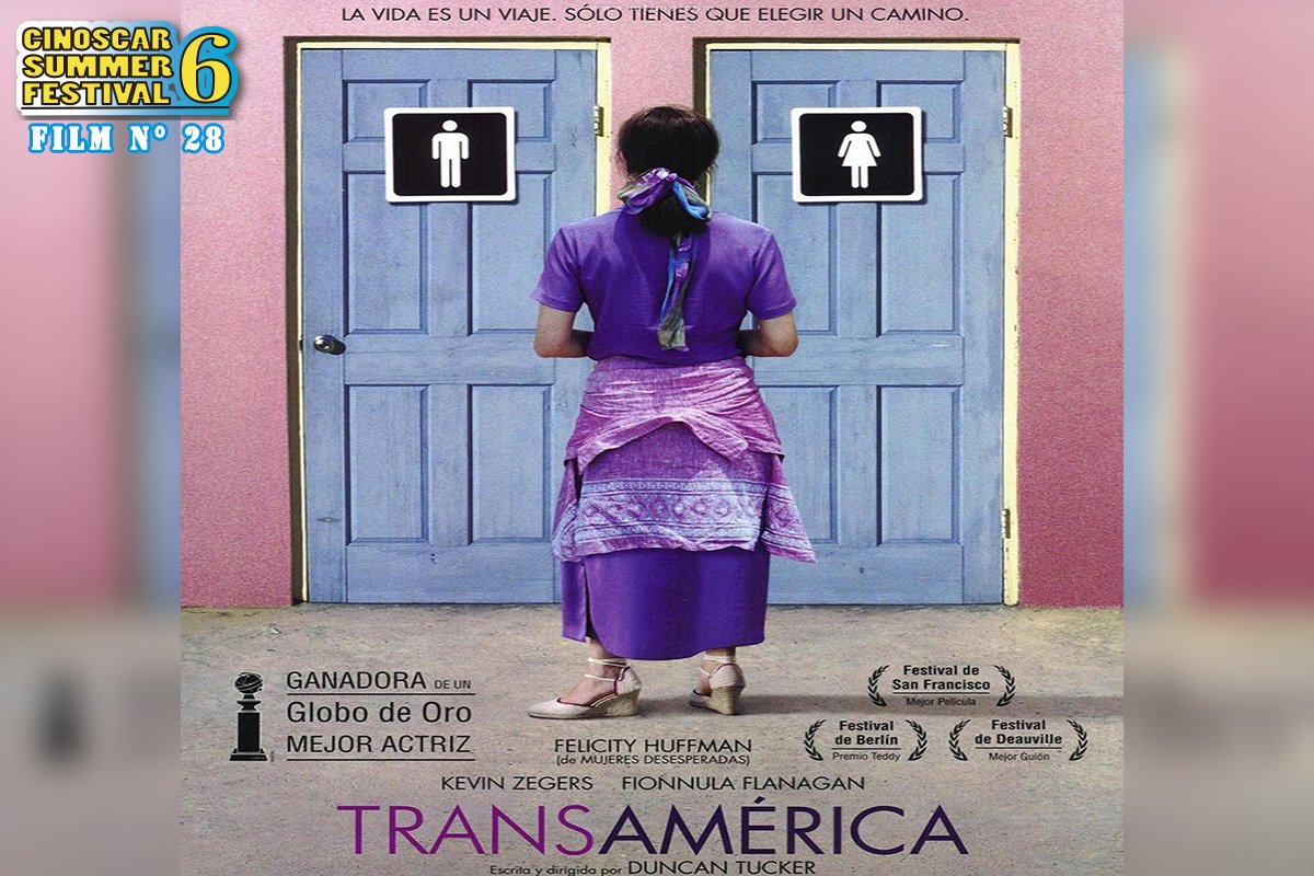 CinoscaRarities's tweet photo. CRÍTICA #CSF6 #LGTB #LGTBI | "TRANSAMÉRICA", el viaje de una mujer   transexual con su hijo biológico a pocos días de someterse a su operación de cambio de sexo. Con la nominada al #OSCAR #FelicityHuffman | Info, audio y reseña de @Hickeystyle: https://t.co/mmTMbvb5MA https://t.co/Boqgm47FyQ