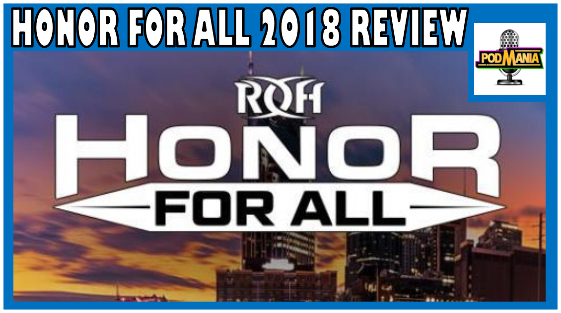 PodmaniaLucha's tweet photo. *NEW PODCAST ALERT*
@REALRobGoodwin reviews #HonorForAll and gives his opinon on @MattTaven flip flops!
Check out the latest episode;
iTunes - https://t.co/wH91NCwXLk
Castbox - https://t.co/bIo8wjJbah
#podernfamily #wrestlecasts #wrestling #podgenie #podcast #ROH #WatchROH https://t.co/4BKkbeIncg