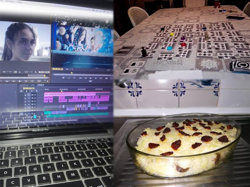 Outro_Lugar's tweet photo. What a fullfilled day: finishing up the last details on our #urbanartfilm trying our #boardgame for the first time &amp; cooking a delicious #duckrice Stay tuned because next week a BIG #surprise is coming! https://t.co/KWYTt3duZj