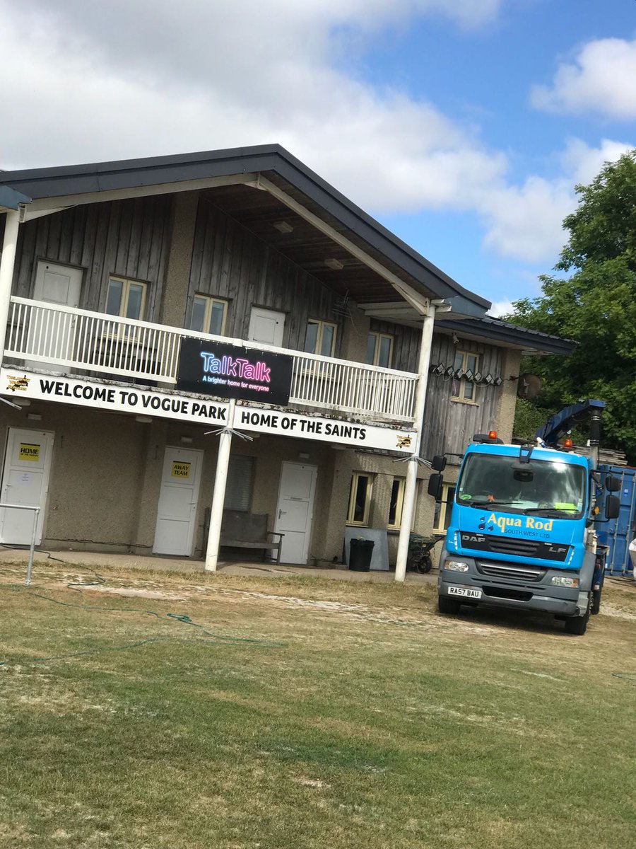 STDAYAFC1's tweet photo. A huge thank you to Aqua Rod South West and Luke Leah for once again watering our pitch. Trying to keep the grass growing for us.
Top work from a top company. Great way to sponsor the club.
#alwaysthinkingoutsidethebox https://t.co/7zqImWSV3r