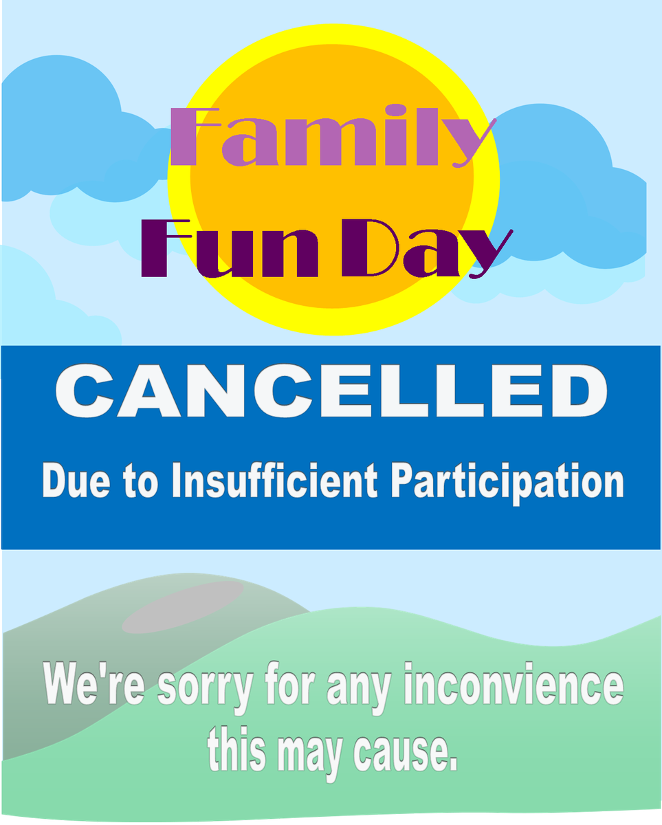 We regret to announce the cancellation of the FTA Family Fun Day. We hope everyone has a wonderful summer. Don't forget to check out other local organizations' summer fun activities!