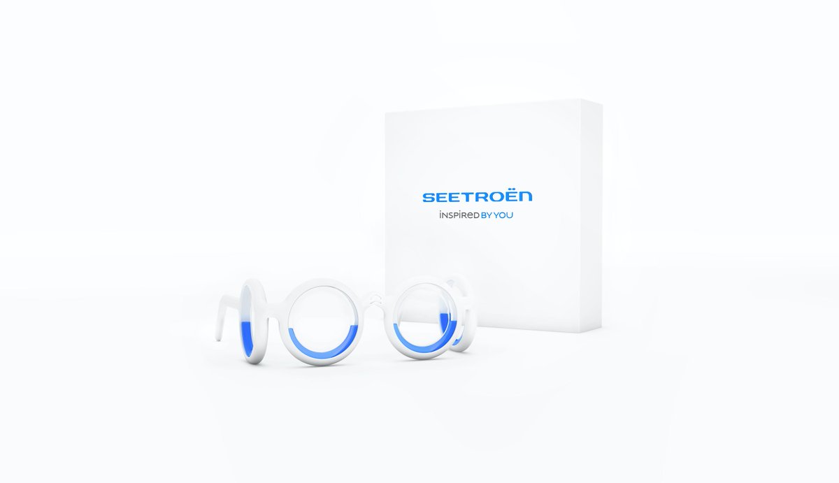 Vous souffrez du mal des transports ? Citroën présente SEETROËN, les lunettes qui éliminent le mal des transports. Commandez votre paire ici : bit.ly/2KLY2zv 
#Seetroën #Innovation #Citroën #InspiredByYou #OuiAreFrench