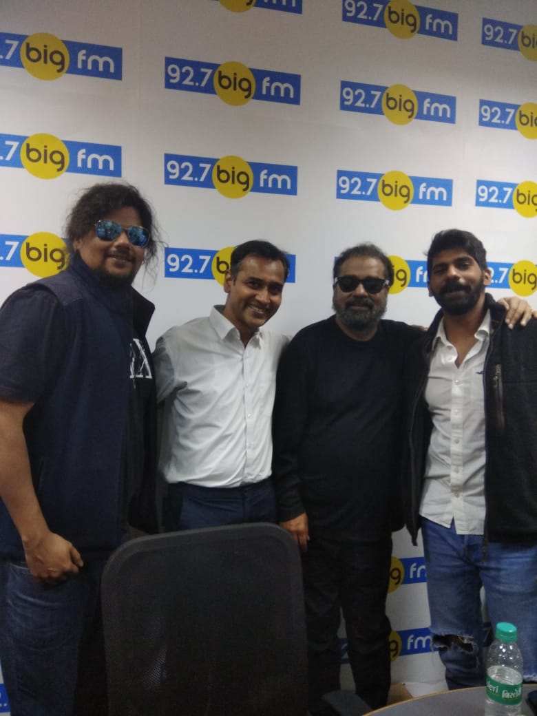 Honoured to have with us the #legendary singer <a href="/SingerHariharan/">Hariharan</a> with sons <a href="/Aksio12/">Aksel Kjeilen</a> &amp; <a href="/KaranHariharan/">Karan Hariharan</a> with <a href="/RJDILIP/">RJ Dilipp</a> #Legend