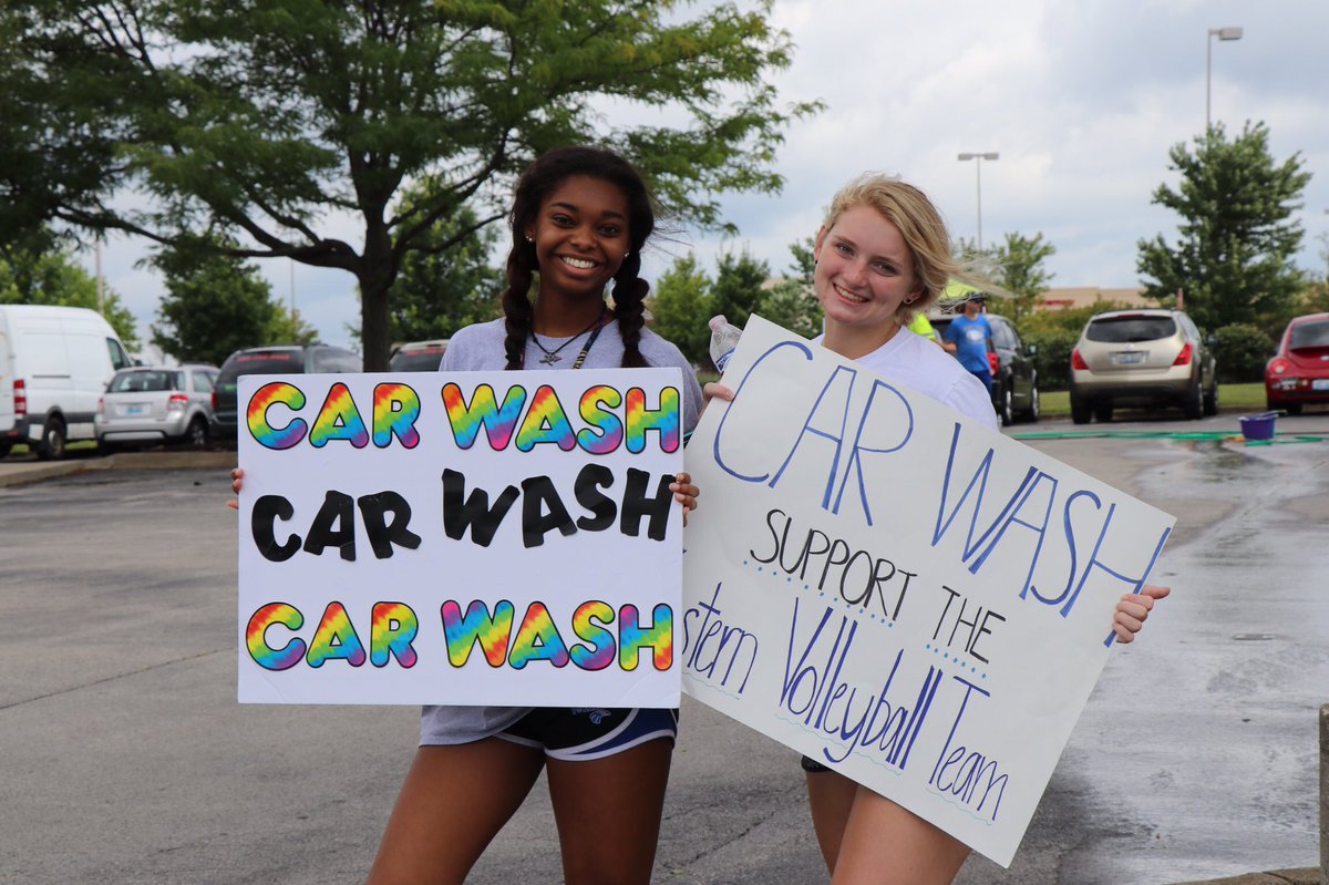 eastern2019's tweet photo. Volleyball car wash!!! 7/21 #ehs19 https://t.co/xJPDmEcNCY