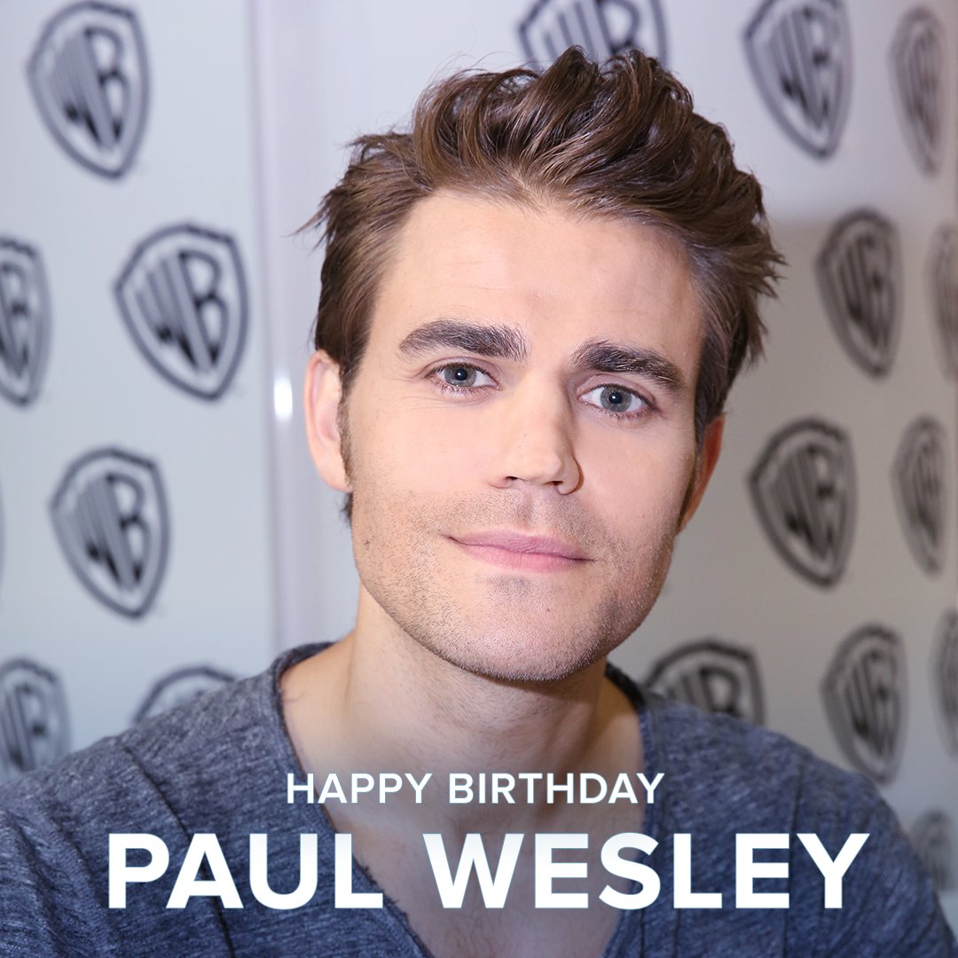 cwtvd's tweet photo. No need to compel us! Happy Birthday, @paulwesley! https://t.co/OKWGfHP1c7