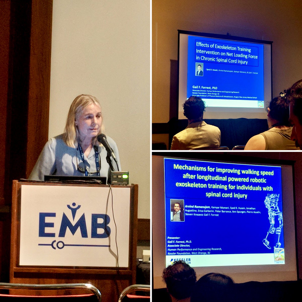 KesslerFdn's tweet photo. #MondayMotivation! Here’s a last look at our scientists sharing their knowledge to help change the lives of people with #disabilities, at the @IEEEembs conference, last week. Our researchers from the #Human Performance & #Engineering Lab, presented in Hawaii. #EMBC2018 @mssociety https://t.co/YNlwYm8SjT
