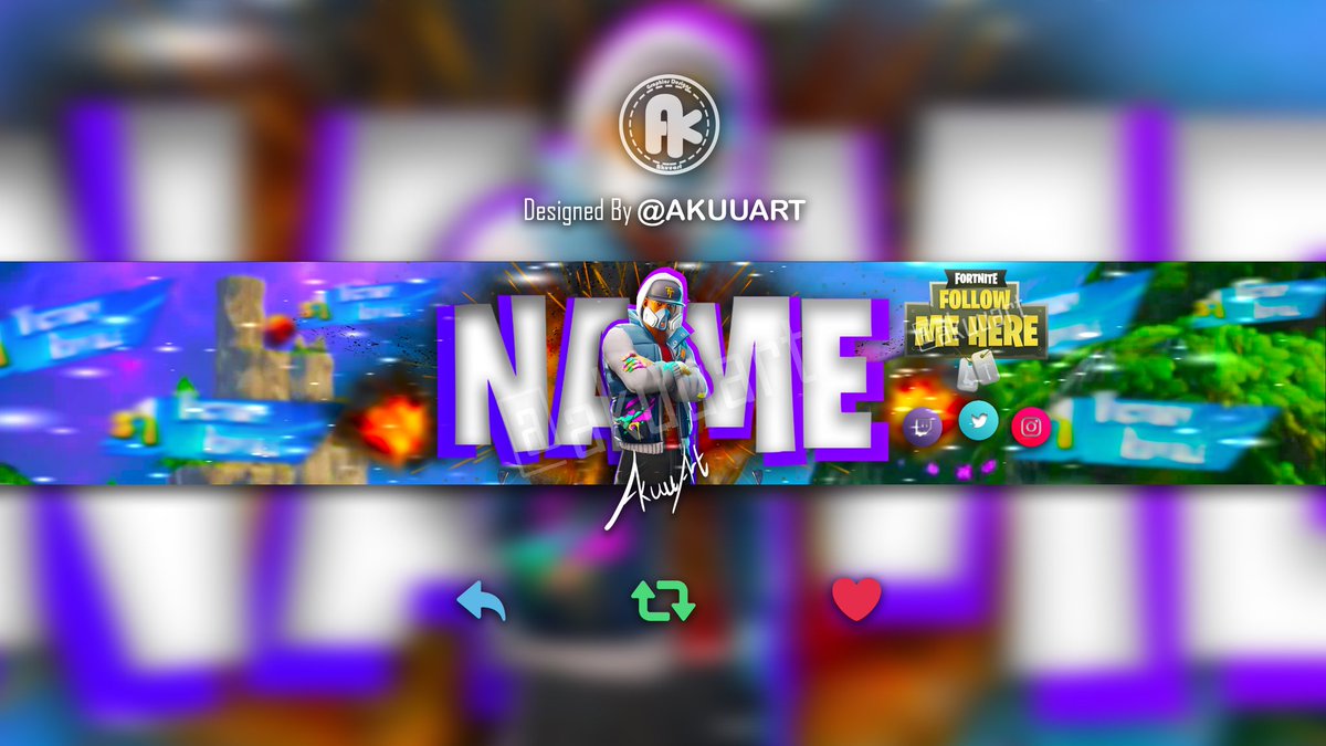 Adrian On Twitter Dm To Buy Template Fortnite Themed Likes - forntite forntitememe art gfx banner yt twitch name colourful season5 buy dm new vid template diy photoshop like share