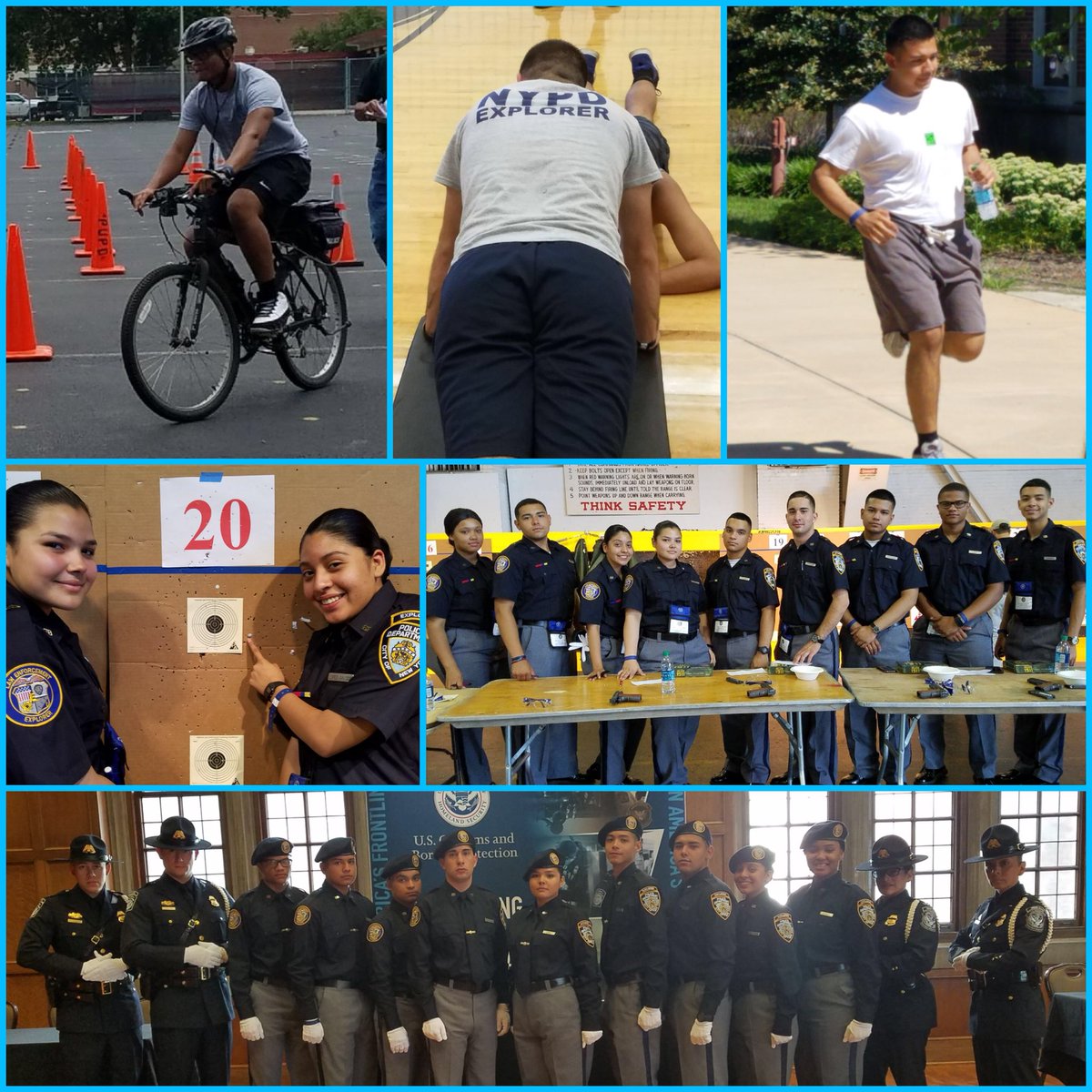 NYPD68Pct's tweet image. Great job by our Explorers competing in bicycle, physical agility, air pistol and drills. #lflexploring #NYPDExplorers