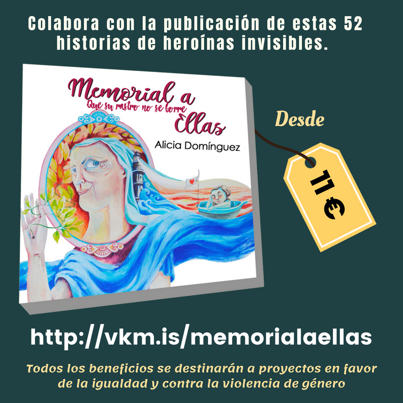 lawolemba's tweet photo. 👍Participa en la publicación del libro 'Memorial a Ellas. Que su rastro no se borre'. 
💕Todos los beneficios se destinarán a proyectos que promuevan la igualdad y luchen contra la violencia de género.  Por ellas. Por nosotras. Por las que vendrán.
✅ https://t.co/Qly2V1MlOt https://t.co/qxTUmikhV0