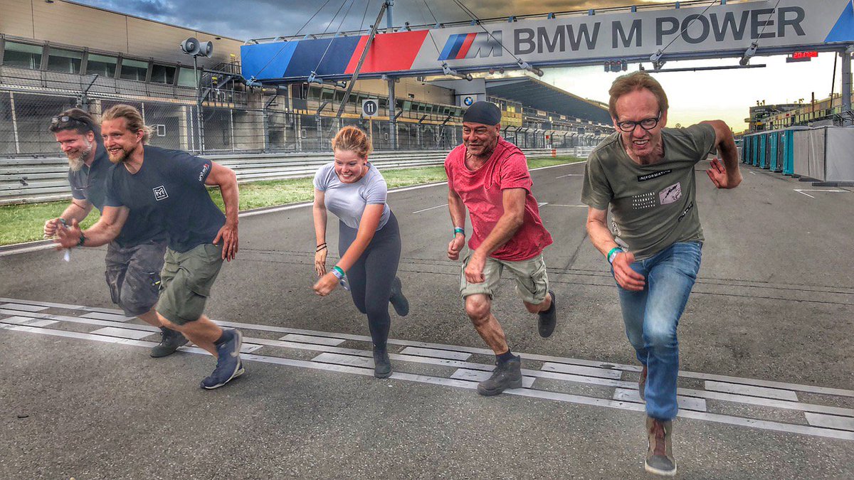 ROCK AM RING 2018 - POLE POSITION
The RRN 'Rock am Ring' crew getting ready for the Volcano Stage broadcast 2018 as we kick off for an amazing festival season in 2018. From left - Sven Raff, Benny Franke, Kiki Trijber, Ronald Trijber and Thijs Peters.
Photo by Peter Brandt