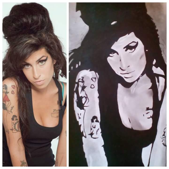 anna_jacksons's tweet photo. @JanisWinehouse Do u like this draw Janis? Made by my brother Rosario 💖 kiss  #InmemoryofAmyWinehouse https://t.co/yQmnKNVakr
