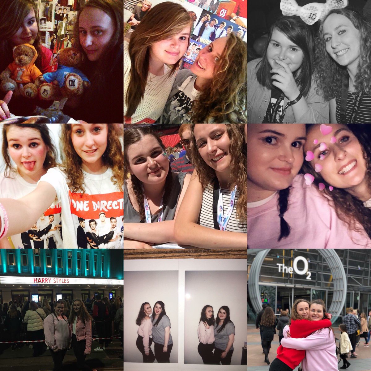 rollinhes's tweet image. a few pictures of @bebeslouis and I showing support for the boys over the past few years! going to concerts, football matches, being at home loving them, seeing them solo! 
It’s been a great ride I regret nothing! 
#8yearsofonedirecrion #8YearsWithOneDirection #8YearsOf1DMemories