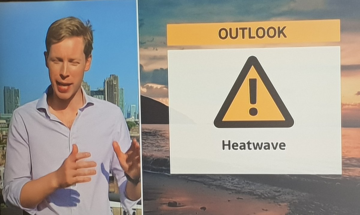 Guys I've got an update on the weather