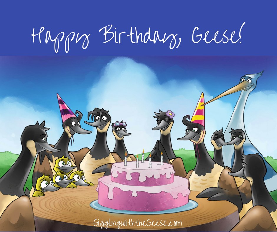 GabrielleGoose's tweet photo. It's my birthday today! I'm one year old!
#gigglingwiththegeese #author #kidlit #booksforkids https://t.co/VP2B0gHFlb