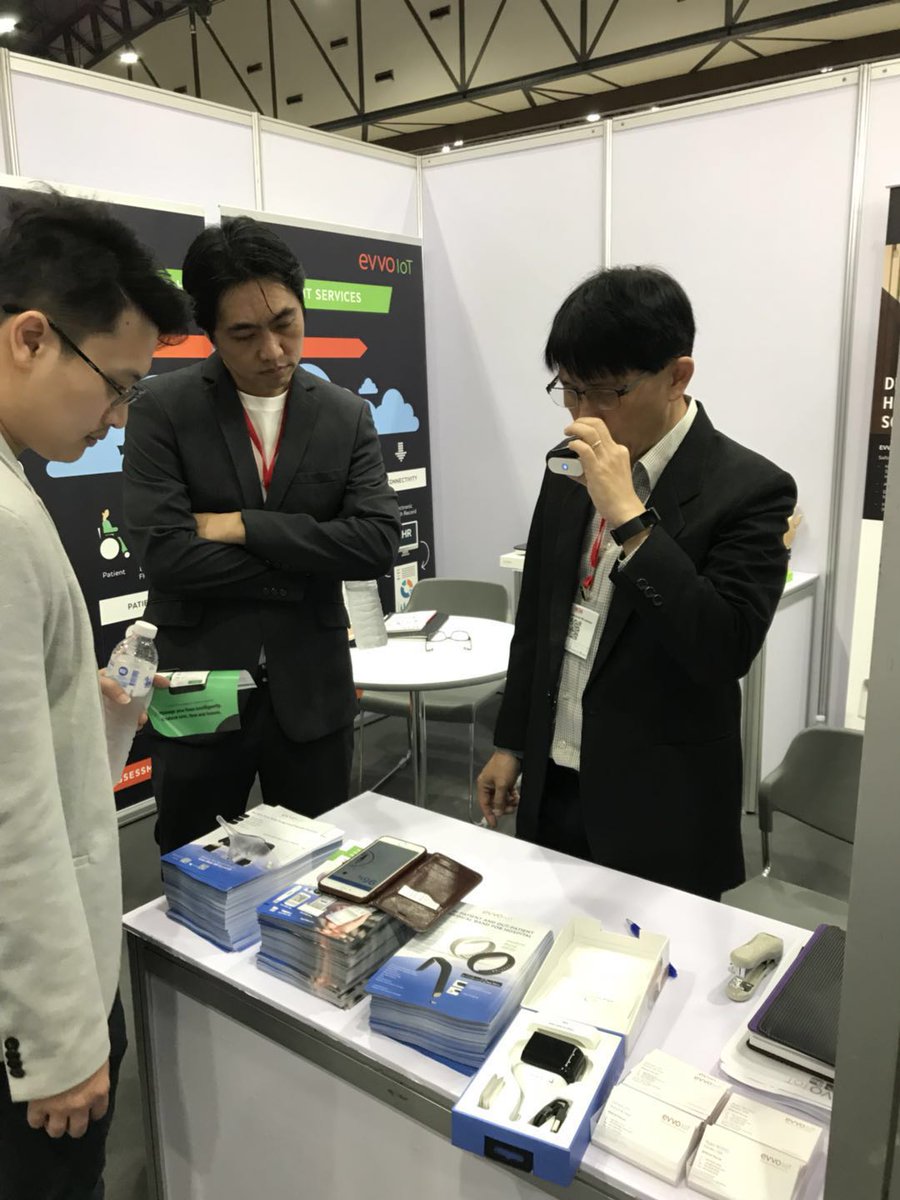 DynoSense's tweet image. @DynoSense participated at medical tech show in Singapore