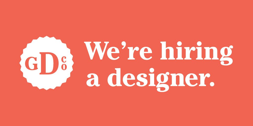 We're on the hunt for a mid-level designer to join our team. If you revel in the details, are a talented multitasker, and enjoy tackling design challenges, then drop us a line (with your resume and portfolio) at work@generaldesign.co.