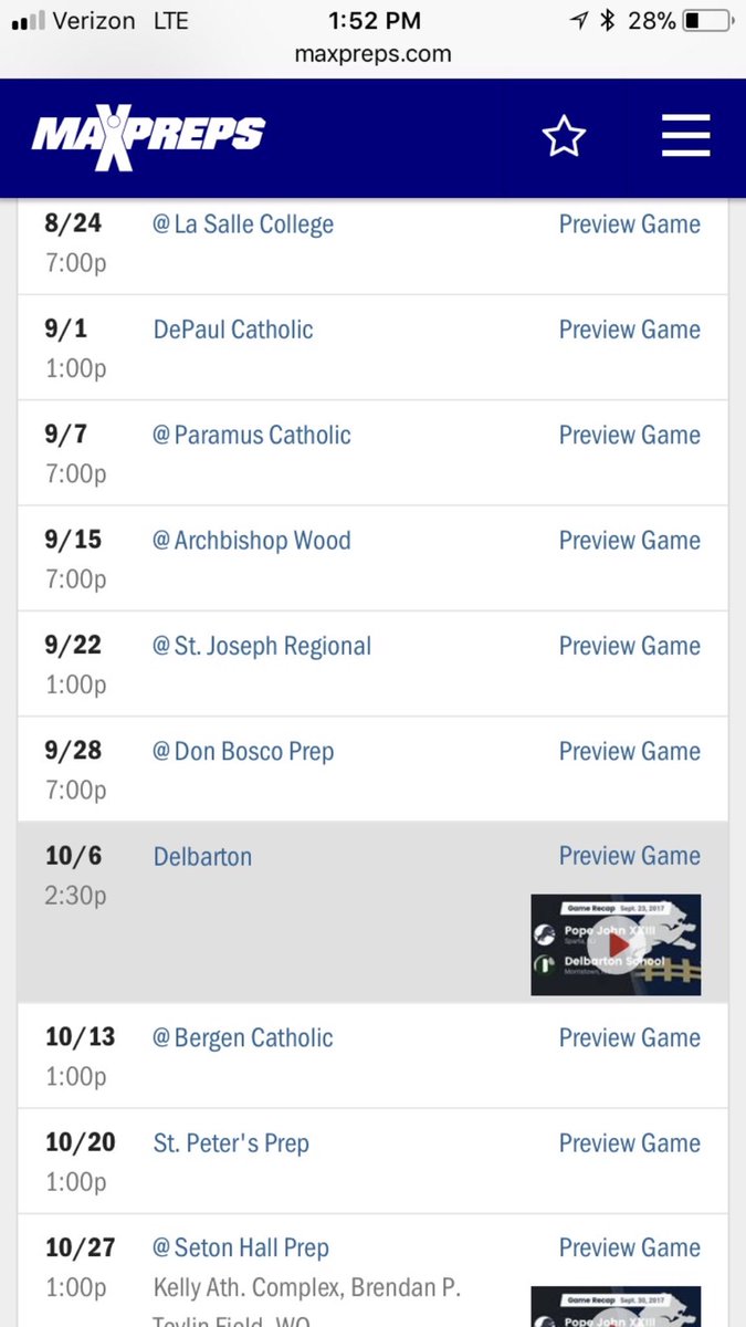 Johnnies, who’s ready for another season of Pope John Football??? Rough and Rowdy is how we’re coming this year #LetsGetHyped #GoLions