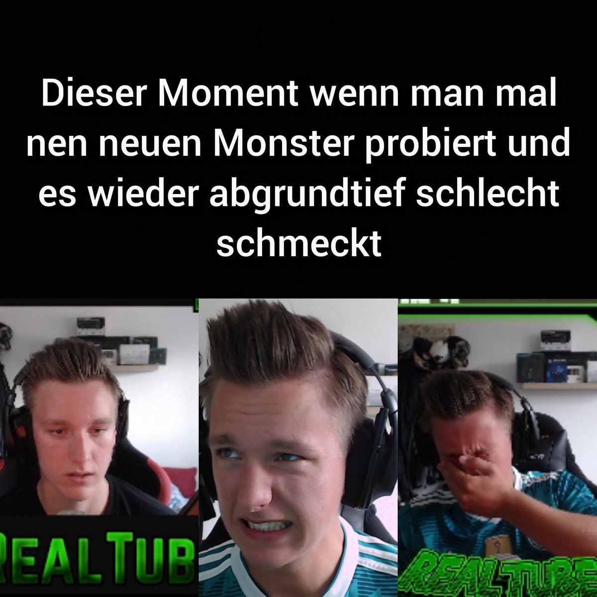 Als Monster fan ist das schwer zu verkraften, oder? <a href="/RealTubeLive/">Niclas</a> ?

Einsendung von <a href="/TheDuckChicken/">The Duck</a> !