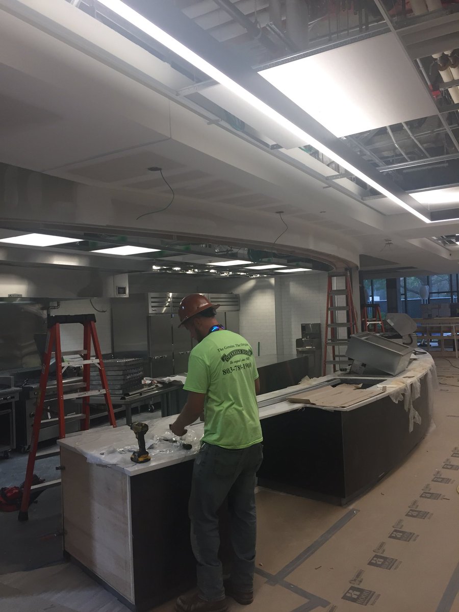 We are super proud to be a part of the Russell House renovation at the USC.  #spursup #GoCocks <a href="/MarkHoodHCC/">Mark Hood</a>