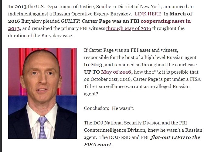 Millions4Truth's tweet image. #FISAGate #FISAabuse #FISAMemo #CarterPage #FBIcoverup #CoupAgainstTrump @realDonaldTrump #DrainTheDeepState