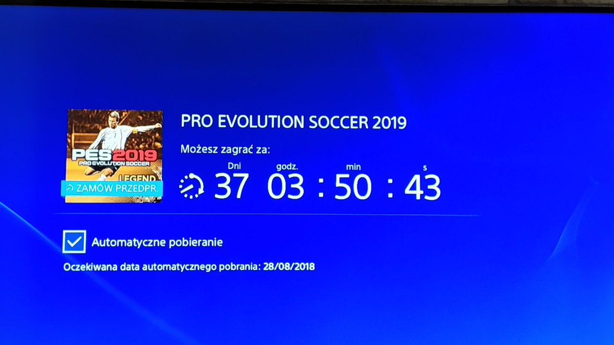 Lomciech's tweet photo. Yep! That was obvious 😎🤙💥🇵🇱⚽❤️ #PES2019 #peshype #pes @officialpes @PesMonster @PESEP14 @PesUniverse @TheVernimator See you soon ;) (taking a day off like last year 😂😂😂) https://t.co/YZrXFUFpQg