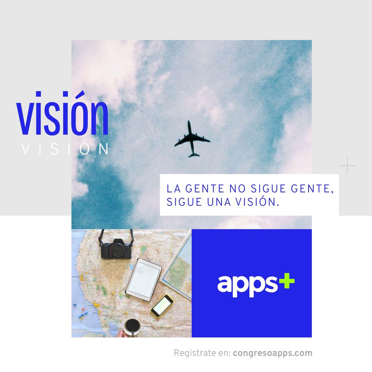 CongresoApps's tweet photo. Una imagen clara de nuestro destino nos lleva directo y sin escalas a nuestro éxito.💡📈
¿Te lo piensas perder?😎
#AppsPlus 10 y 11 de agosto en Guadalajara, Jalisco. https://t.co/2cnno2O4iO