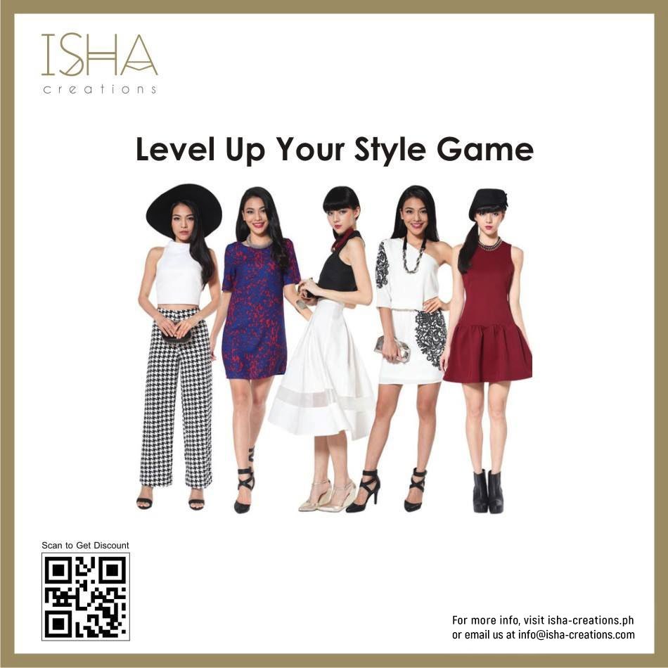 Level up your style game with Isha Creations.
For more info, visit isha-creations.ph
or email us at info@isha-creations.com
#onlineshoppinginphilippines #shoppings #shoppingtime #ishacreations #shoppers #onlinestore #onsale #shopnowonline #shoppingday #shop #instashopping