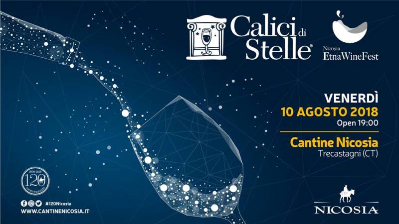 “Calici di Stelle 2018”, nella notte del 10 agosto ritorna il #NicosiaEtnaWinFest ow.ly/yVmq30liufC
