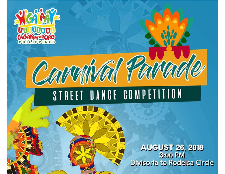 cagayandeorocom's tweet photo. Higalaay Festival's most exciting event. Don't miss the Carnival Parade Street Dance Competition on August 26 ,3pm @Divisoria going to Rodelsa Circle. Details at https://t.co/PIWxkrB843
#cdo #cagayandeoro #cdoevents https://t.co/1GB3OqR8o8