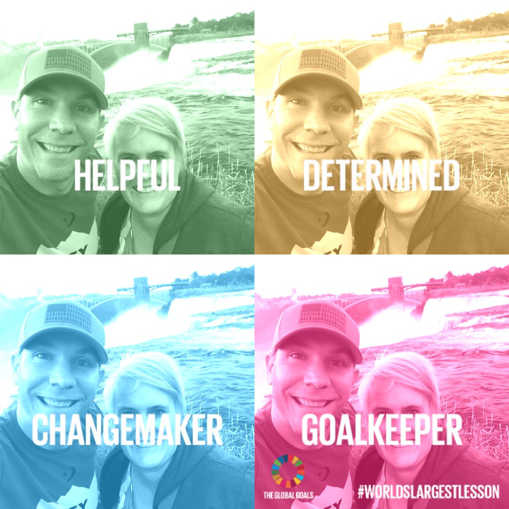 #OurGlobalClassroom aims to embrace all of these in the upcoming year. We challenge you &amp; your students to be helpful, determined, changemakers &amp; global goalkeepers in your school and community. wllgoalkeeperme.globalgoals.org
#TeachSDGs