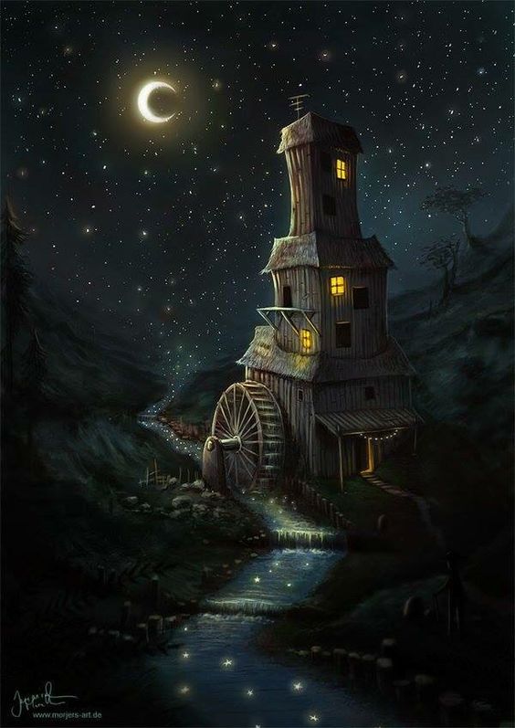 GoodNightFans's tweet image. "La noche está estrellada,  y tiritan, azules, los astros, a lo lejos".