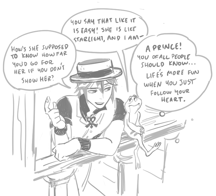 rikuanti's tweet photo. riku would drop into the riverboat when naveen &amp; louis are trying to find tiana. he befriends them when he plays saxophone along with louis when no one else would, not one to judge an alligator for his looks. after fighting off dr. facilier's shadows, he gives naveen some advice https://t.co/XJNHiZ9GPL