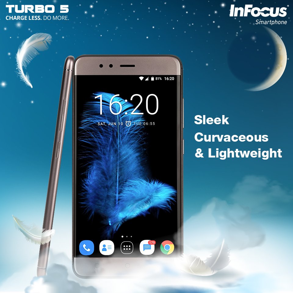 InFocus_IN's tweet image. Keep in mind that battery size alone isn't the determining factor in a smartphone's battery life. The phone's chip-set also have a big part to play. #InFocusTurbo5 fall within the segment with its 5000 mAh lightweight battery #ChargeLessDoMore. Know More:  bit.ly/2FfOqcX