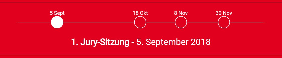 InnoPreis's tweet photo. Das Innovationspreis Jahr ist lang. Wie es bis zur Gala am 30. November weitergeht visualisiert ab sofort eine #Timeline auf unserer Homepage https://t.co/yYvD1FizN4 #Innopreis #Innolounge #Berlin #Brandenburg https://t.co/SYEucxWnob