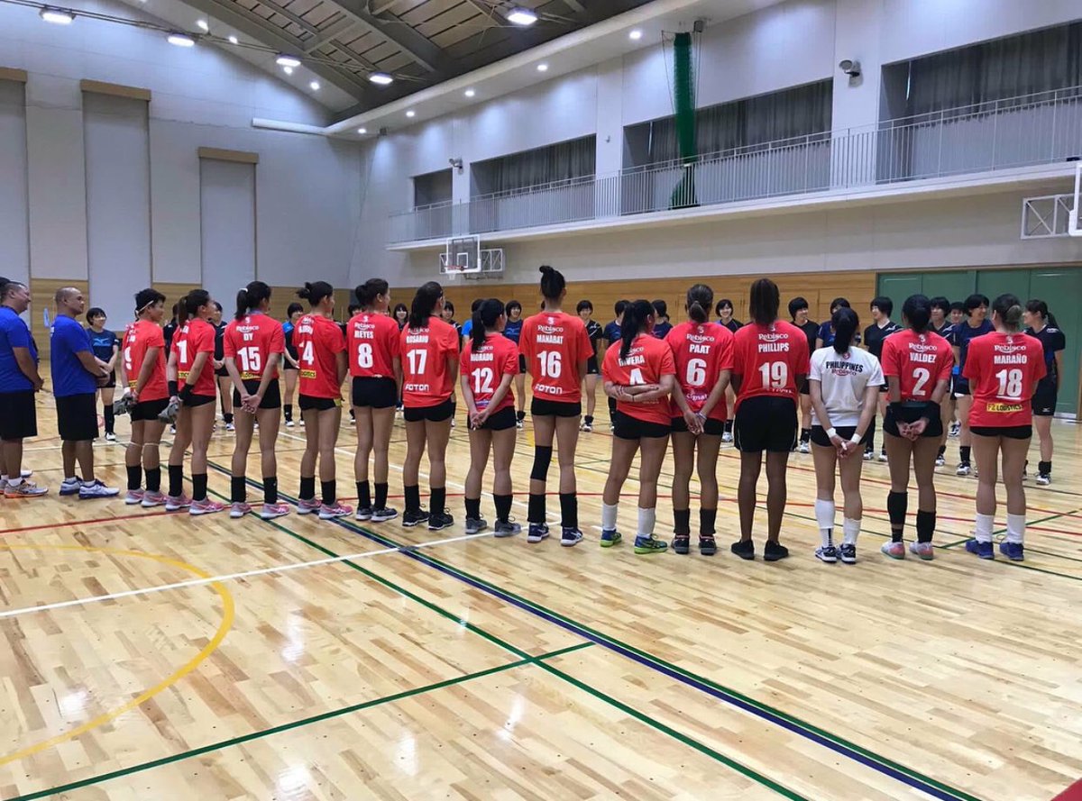 11wolf19's tweet photo. #JapanTraining Philippines 🇵🇭 “ Volleyball National Team”... https://t.co/ogSSvt94SP