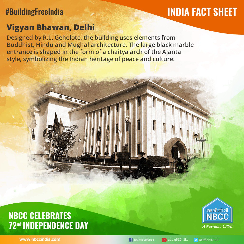 OfficialNBCC's tweet photo. NBCC celebrates the ‘Spirit of Independence’. #BuildingFreeIndia #IndependenceDay2018
@PMOIndia @MoHUA_India @HardeepSPuri @Secretary_MoHUA @DrAK_Mittal https://t.co/O4KIps6dJM