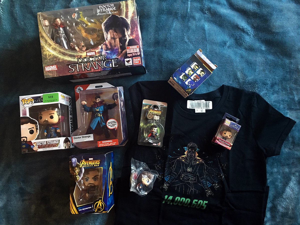 duskybatfishgrl's tweet photo. I'm clearing out my cupboards; it's another #DoctorStrange double giveaway! Closes 13 August 8pm AEST; I post anywhere (see my 1st reply for T&amp;Cs). I kinda think these 2 are pretty awesome this time :-). RETWEET ONLY to go into draw; the 2 winners will be assigned their loot. xx https://t.co/FMvRP68fma
