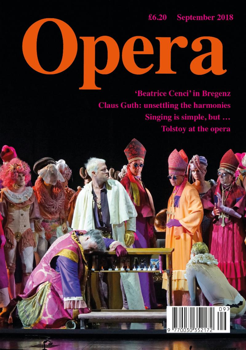 operamagazine's tweet photo. Opera's September 2018 preview https://t.co/iDjalKApi6 https://t.co/RQPbtIqxcG