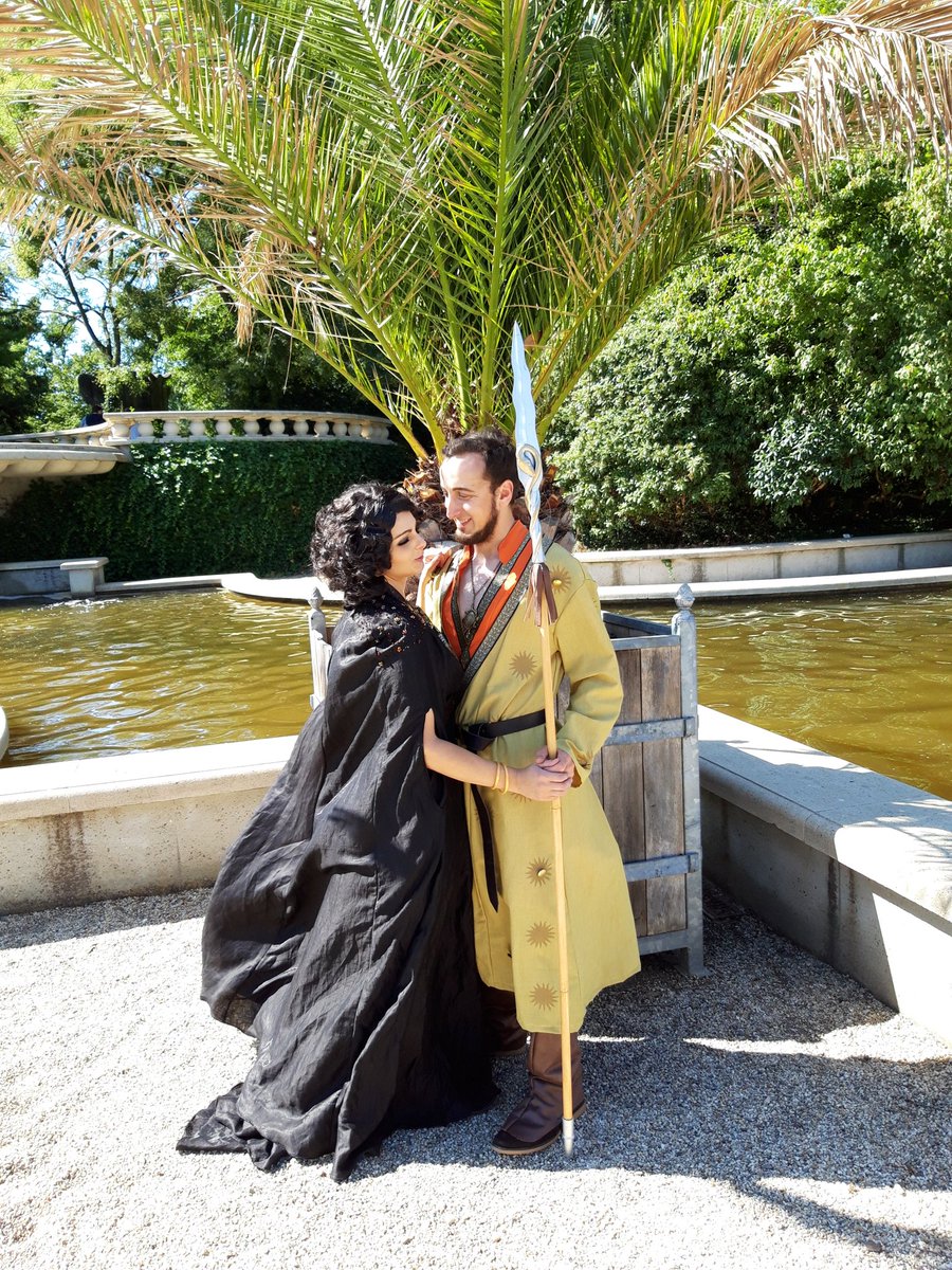 creepy_cosplay's tweet photo. Bist a mobile phone Photo but I love it ! From our Game of Thrones Shooting last Saturday with @__Taker__  as my Oberyn ❤

#cosplay #costume #GameOfThrones #hbo #oberyn #ellaria #martell #sand https://t.co/IEzJmlFwSw