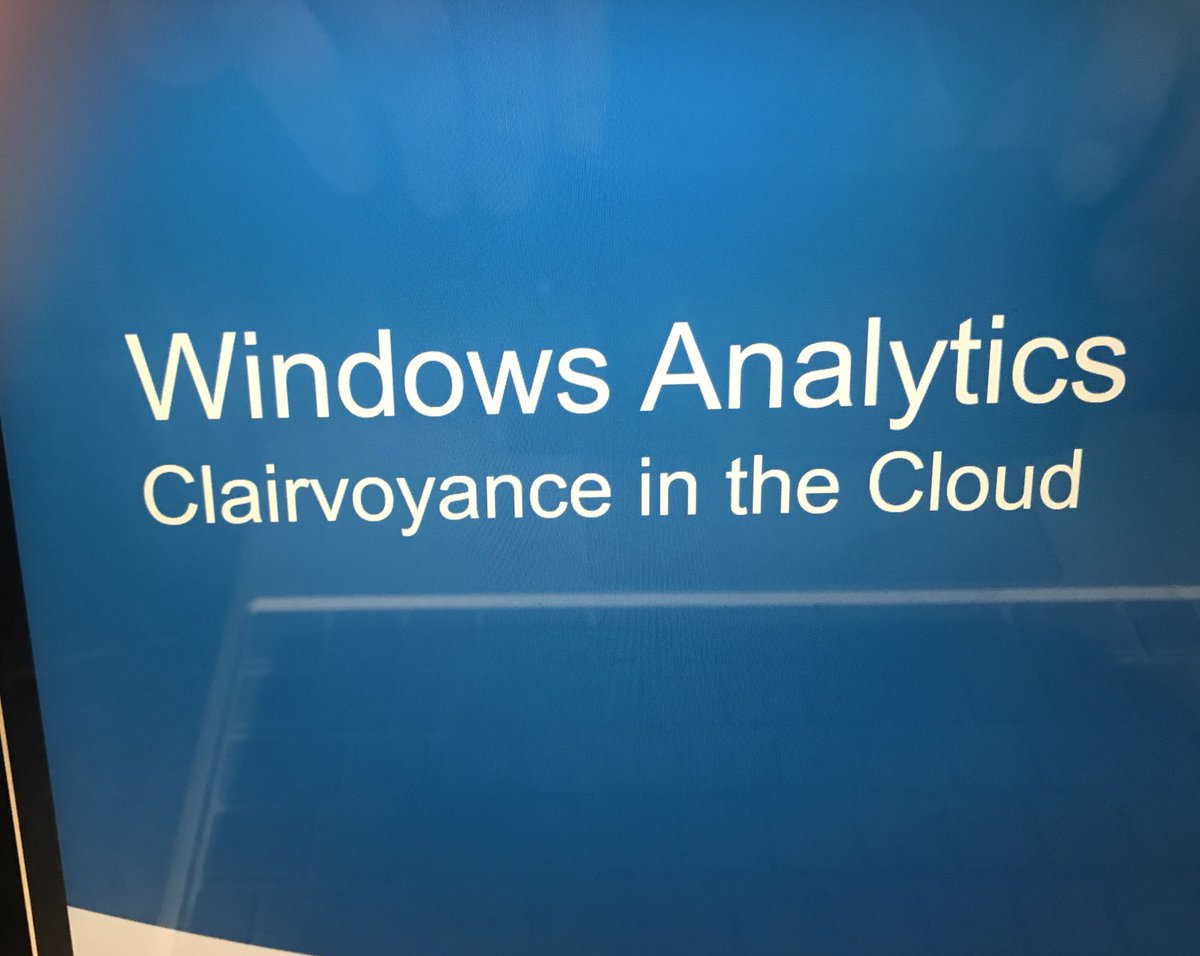 thenewnumber2's tweet image. Still a work in progress, but here’s a sneak peak of what I’ll be talking about at the Auckland Azure meetup next week. #WindowsAnalytics in August, #WIP4Biz in September.  Kudos to @DJ_EddieL for the title inspiration