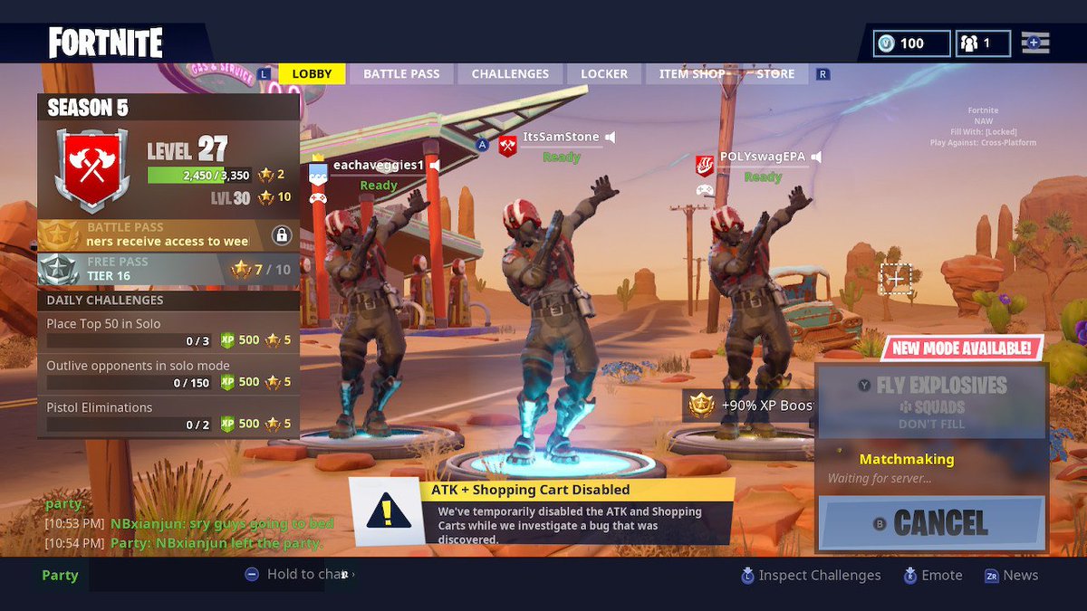 sam stone - fortnite dab carts